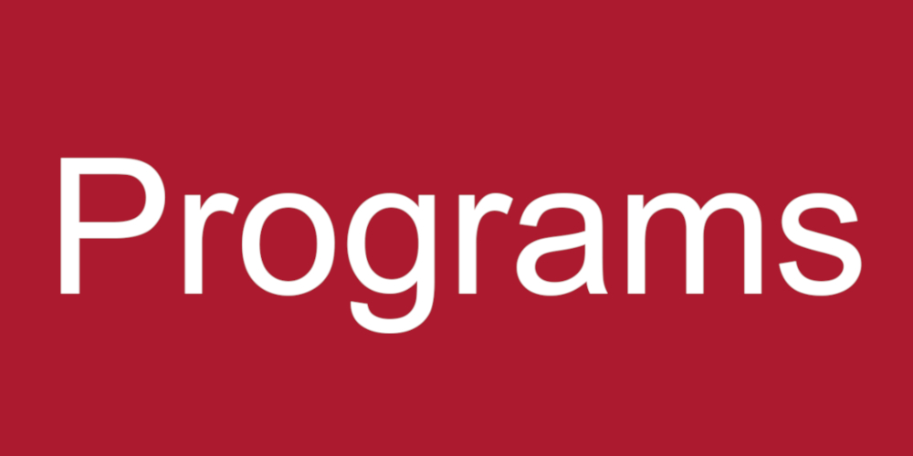 Programs Button